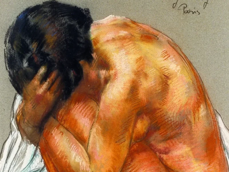 1882-Samuel Granowsky - Nudo accovacciato